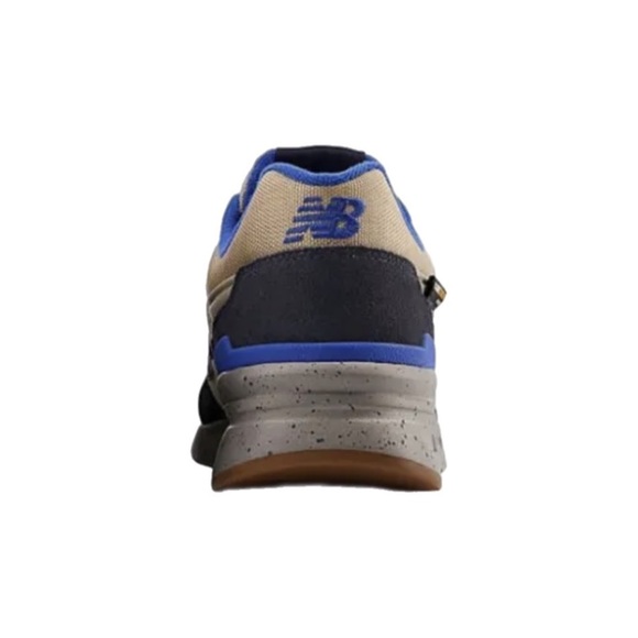 New Balance 997H CORDURA Sand/Black/Blue Mens Suede Athletic Running Shoes - Picture 5 of 6